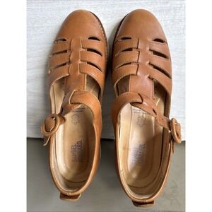 Women's Samuel Hubbard leather fisherman sandals Crafted In Portugal Sz 9